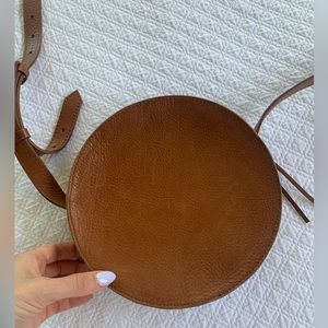 Brown Leather Madewell Crossbody